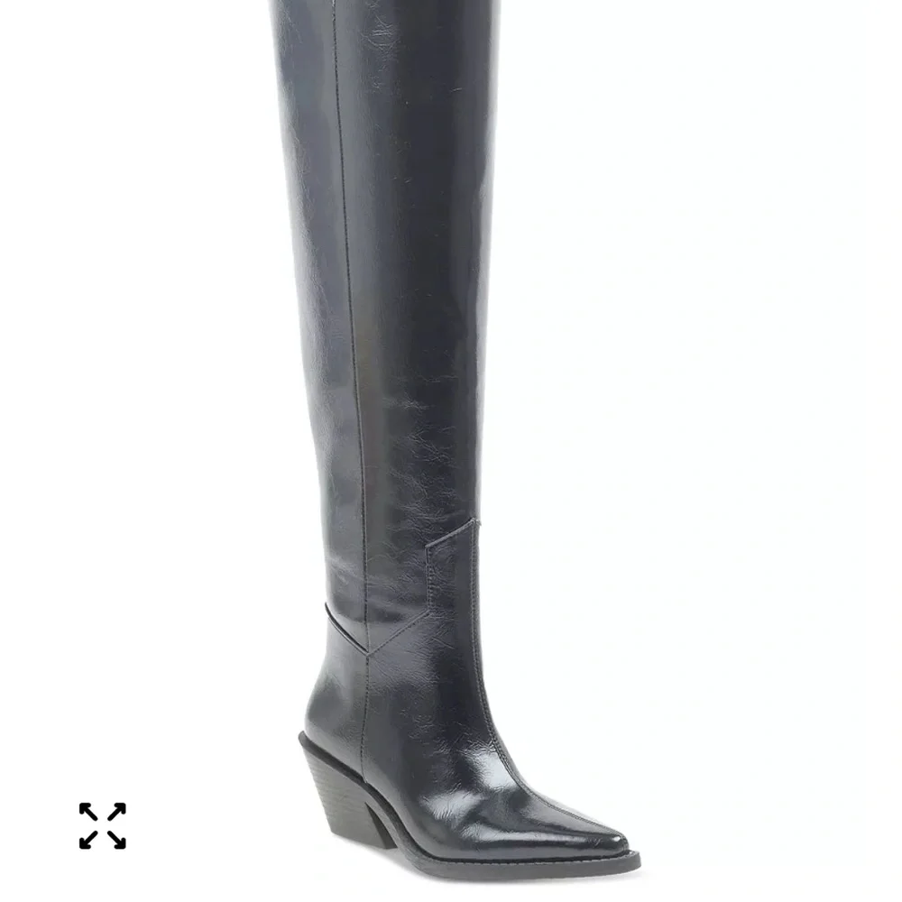 Black Knee-High Women's Boots